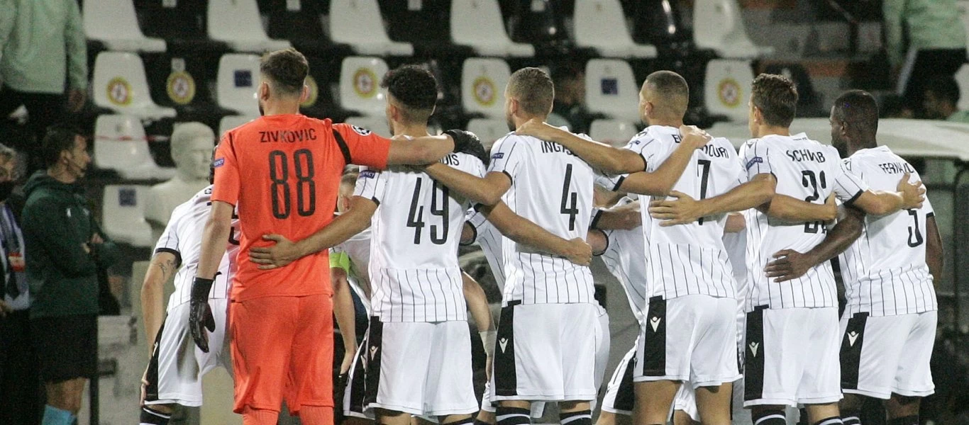 H ενδεκάδα του ΠΑΟΚ κόντρα στην Ομόνοια